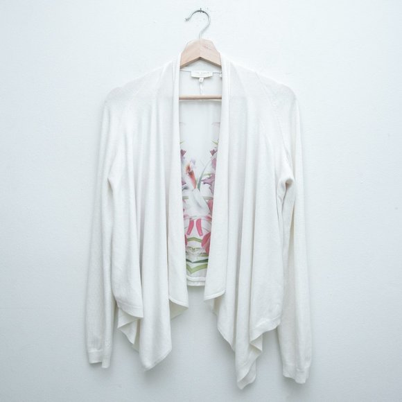 Ted Baker Waterfall Open Style Cardigan - Picture 2 of 6